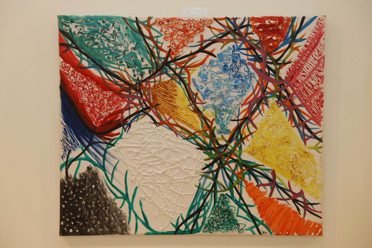 Obra Caminhos, de Cristina Bento